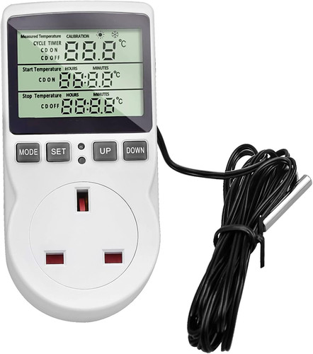 Digitale thermostatsteckdose - digitale,