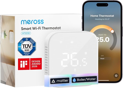 Meross smart wifi thermostat - meross,