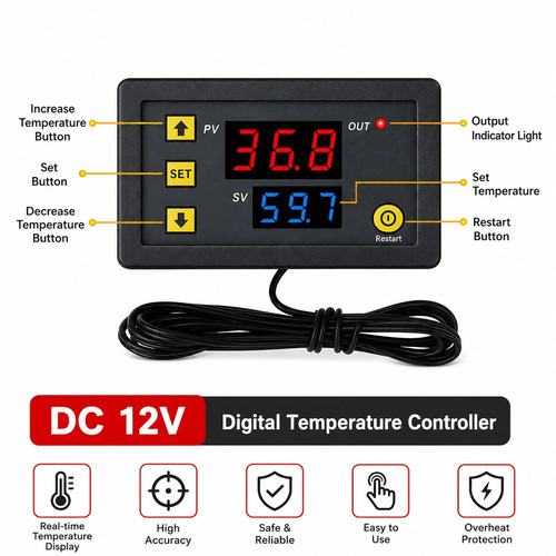 W3230 digital temperaturregler - w3230,