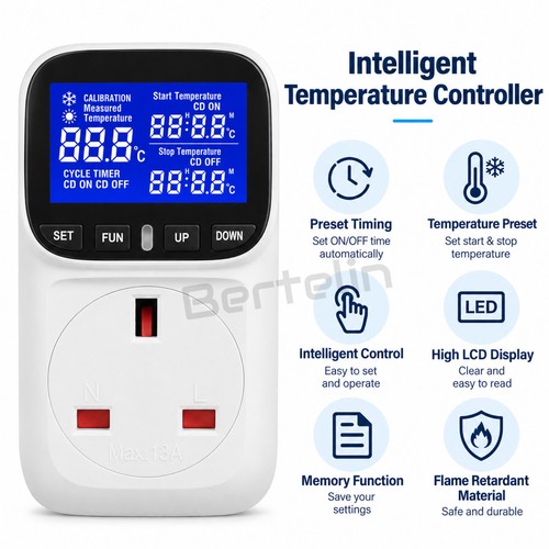 Digital thermostat stecker - digital,